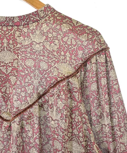 MADEMOISELLE ROPE（マドモアゼル ロペ）ブラウス 赤 サイズ:38(M位) レディース/2200613531054