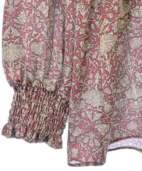 MADEMOISELLE ROPE（マドモアゼル ロペ）ブラウス 赤 サイズ:38(M位) レディース/2200613531054