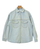 MADEMOISELLE ROPE（マドモアゼル ロペ）カジュアルシャツ 青 サイズ:36(S位) レディース/2200693531029