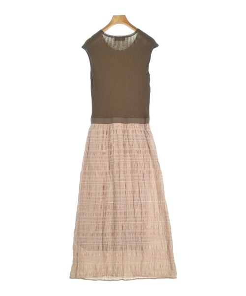 MADEMOISELLE ROPE（マドモアゼル ロペ）ワンピース 茶 サイズ:38(M位) レディース/2200657053024