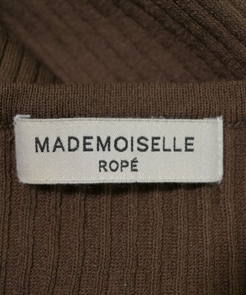 MADEMOISELLE ROPE（マドモアゼル ロペ）ワンピース 茶 サイズ:38(M位) レディース/2200657053024