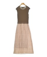 MADEMOISELLE ROPE（マドモアゼル ロペ）ワンピース 茶 サイズ:38(M位) レディース/2200657053024