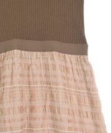 MADEMOISELLE ROPE（マドモアゼル ロペ）ワンピース 茶 サイズ:38(M位) レディース/2200657053024