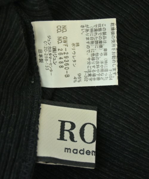MADEMOISELLE ROPE（マドモアゼル ロペ）タンクトップ 黒 サイズ:38(M位) レディース/2200719325038