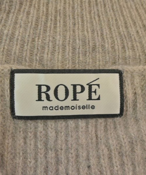MADEMOISELLE ROPE（マドモアゼル ロペ）ニット・セーター ベージュ サイズ:38(M位) レディース/2200648530039
