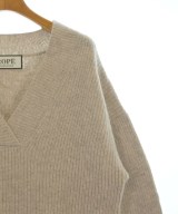 MADEMOISELLE ROPE（マドモアゼル ロペ）ニット・セーター ベージュ サイズ:38(M位) レディース/2200648530039