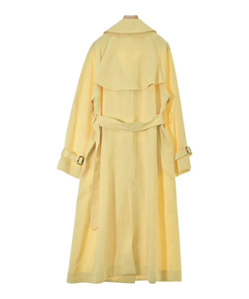 MADEMOISELLE ROPE（マドモアゼル ロペ）トレンチコート 黄 サイズ:F レディース/2200650811102