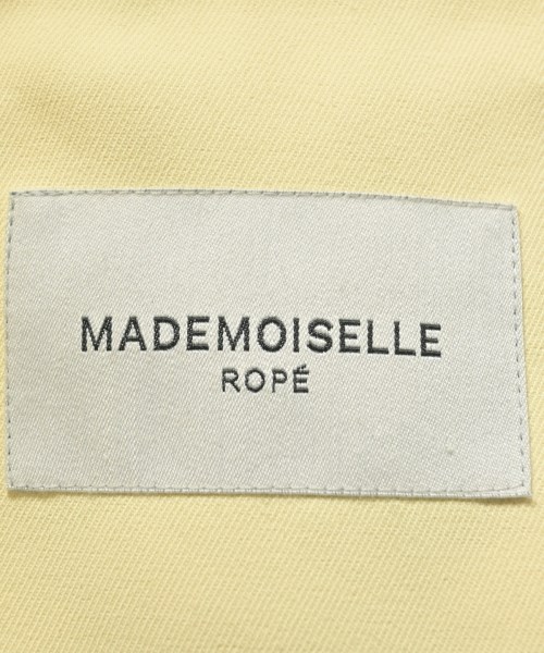 MADEMOISELLE ROPE（マドモアゼル ロペ）トレンチコート 黄 サイズ:F レディース/2200650811102