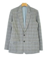 MADEMOISELLE ROPE（マドモアゼル ロペ）テーラードジャケット グレー サイズ:36(S位) レディース/2200645743012