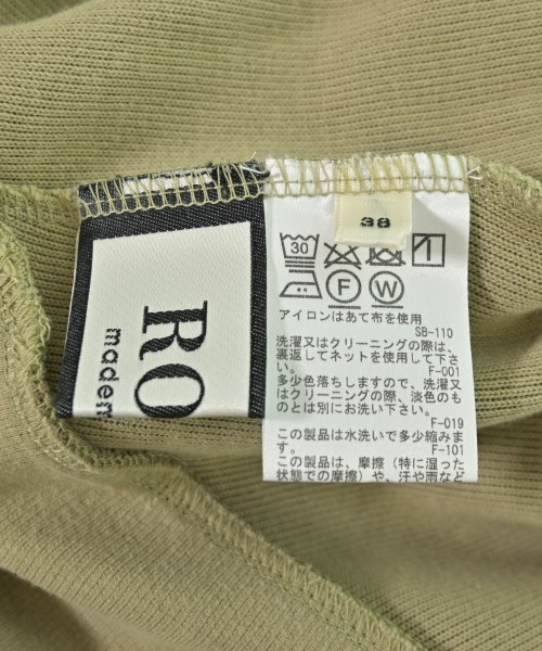 MADEMOISELLE ROPE（マドモアゼル ロペ）Tシャツ・カットソー カーキ サイズ:38(M位) レディース/2200702080081