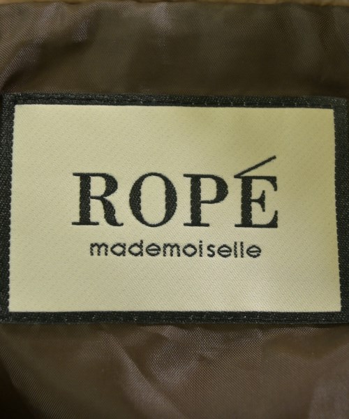 MADEMOISELLE ROPE（マドモアゼル ロペ）ダウンジャケット/ダウンベスト 茶 サイズ:38(M位) レディース/2200705184144