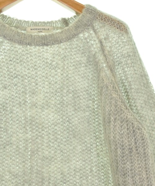 MADEMOISELLE ROPE（マドモアゼル ロペ）ニット・セーター グレー サイズ:38(M位) レディース/2200665276071