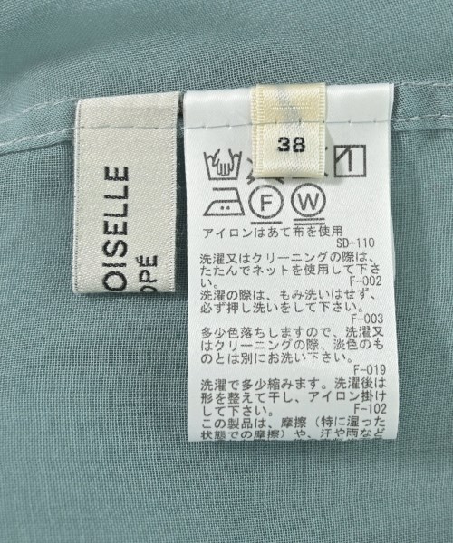 MADEMOISELLE ROPE（マドモアゼル ロペ）カジュアルシャツ 青 サイズ:38(M位) レディース/2200664834050