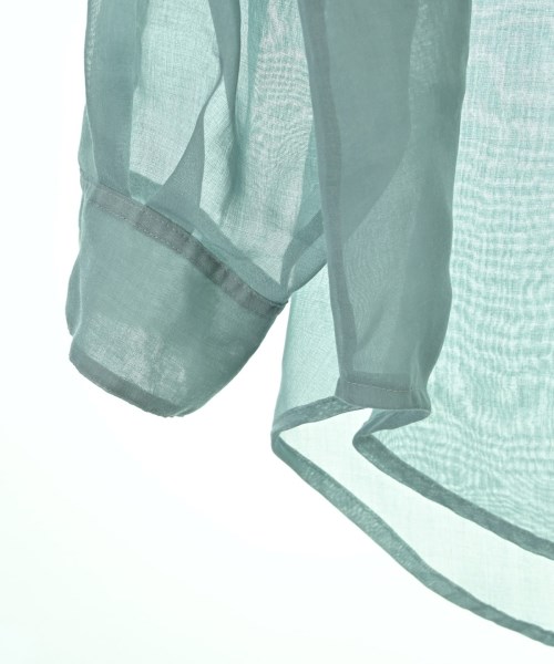 MADEMOISELLE ROPE（マドモアゼル ロペ）カジュアルシャツ 青 サイズ:38(M位) レディース/2200664834050