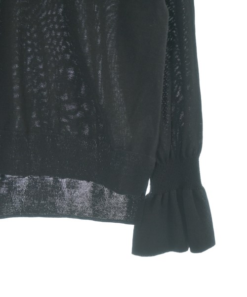 MADEMOISELLE ROPE（マドモアゼル ロペ）ニット・セーター 黒 サイズ:38(M位) レディース/2200666928016