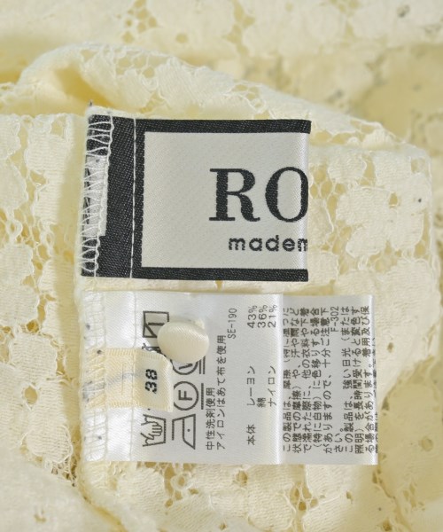 MADEMOISELLE ROPE（マドモアゼル ロペ）ブラウス 白 サイズ:38(M位) レディース/2200723463061