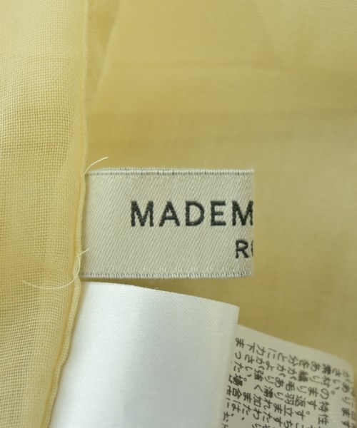 MADEMOISELLE ROPE（マドモアゼル ロペ）カジュアルシャツ 黄 サイズ:38(M位) レディース/2200693244172