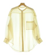 MADEMOISELLE ROPE（マドモアゼル ロペ）カジュアルシャツ 黄 サイズ:38(M位) レディース/2200693244172