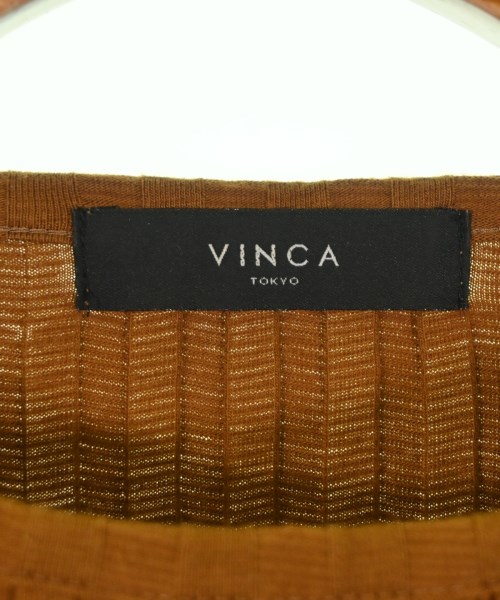 VINCA TOKYO（ヴィンカトーキョー）Tシャツ・カットソー 茶 サイズ:-(S位) レディース/2200675778039
