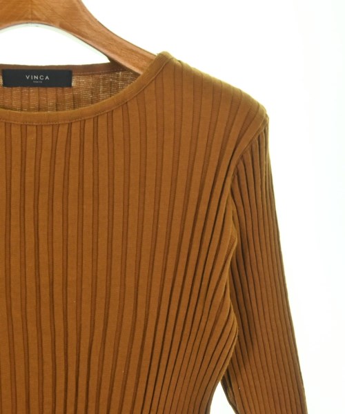 VINCA TOKYO（ヴィンカトーキョー）Tシャツ・カットソー 茶 サイズ:-(S位) レディース/2200675778039
