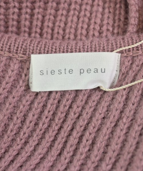 Sieste Peau（シエスタポー）ニット・セーター ピンク サイズ:F レディース/2200712504065