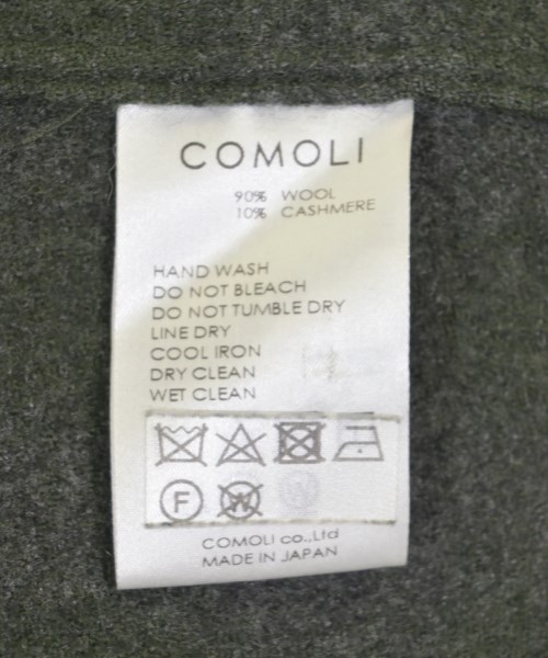 COMOLI（コモリ）カジュアルシャツ グレー サイズ:1(S位) メンズ/2200659947024