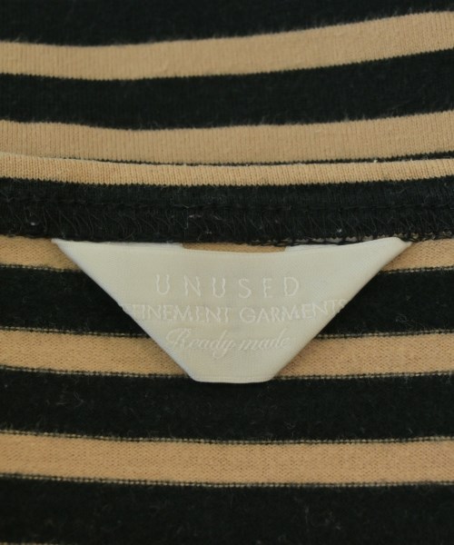 UNUSED（アンユーズド）Tシャツ・カットソー 黒 サイズ:0(XS位) レディース/2200641635366