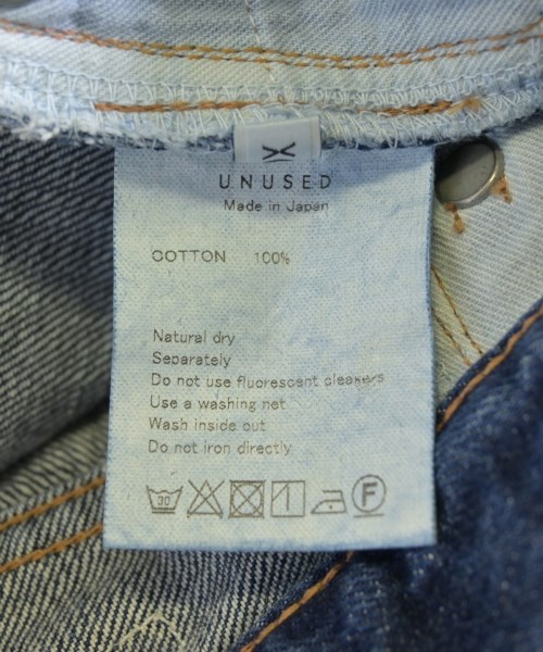 UNUSED（アンユーズド）デニムパンツ 紺 サイズ:XO(XS位) レディース/2200724779086