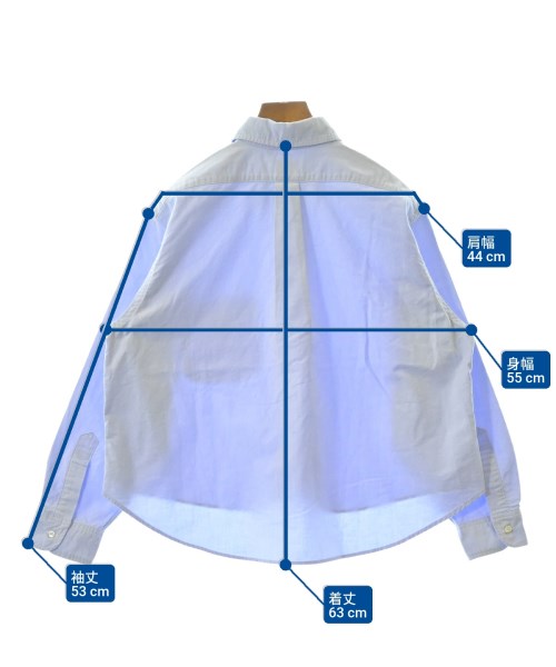 orSlow（オアスロウ）カジュアルシャツ 青 サイズ:1(S位) レディース/2200637963046