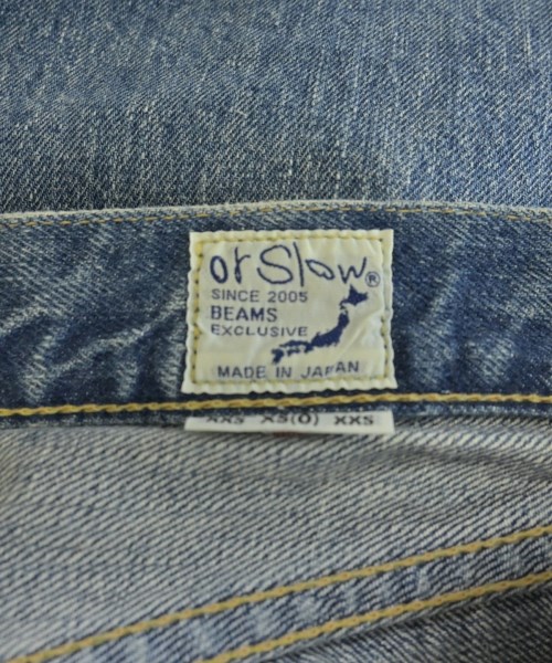 orSlow（オアスロウ）デニムパンツ 紺 サイズ:0(XS位) レディース/2200637963114