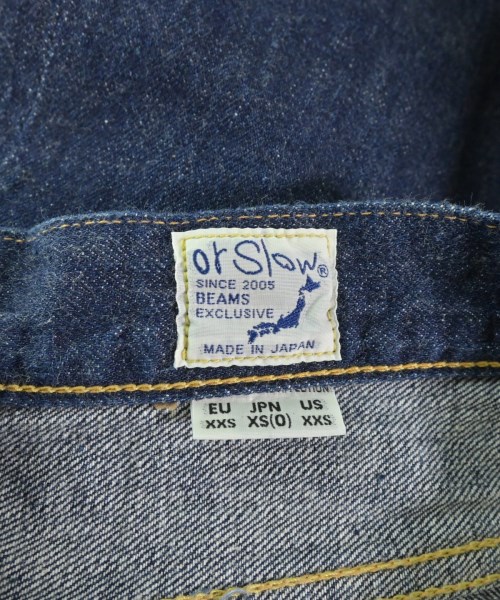 orSlow（オアスロウ）デニムパンツ 紺 サイズ:XS レディース/2200616134054