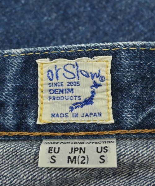 orSlow（オアスロウ）デニムパンツ 青 サイズ:M レディース/2200610586033