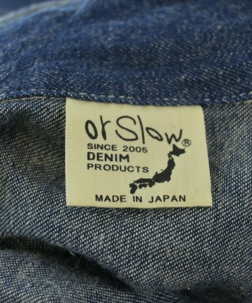 orSlow（オアスロウ）ワンピース 青 サイズ:F レディース/2200618040070