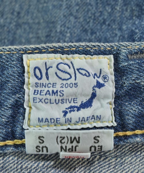 orSlow（オアスロウ）デニムパンツ 紺 サイズ:2(M位) レディース/2200652319019