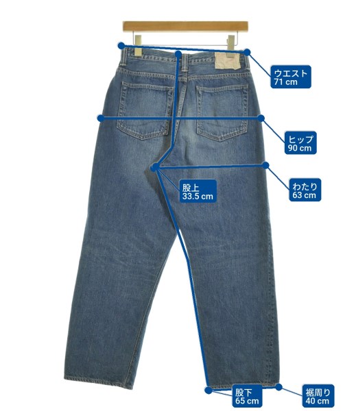 orSlow（オアスロウ）デニムパンツ 紺 サイズ:2(M位) レディース/2200652319019