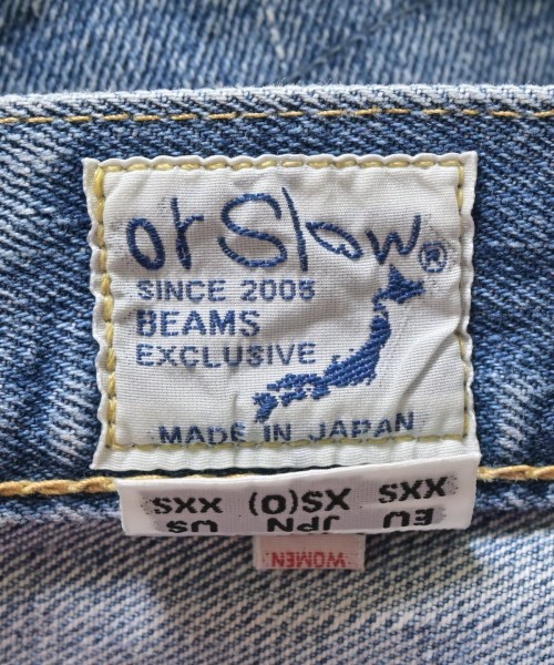 orSlow（オアスロウ）デニムパンツ 青 サイズ:XS レディース/2200708910078