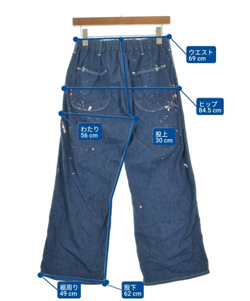orSlow（オアスロウ）デニムパンツ 青 サイズ:XS レディース/2200719752063