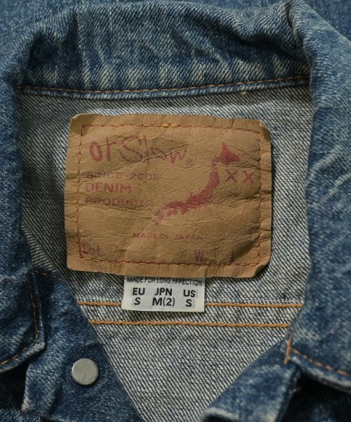 orSlow（オアスロウ）デニムジャケット 青 サイズ:M レディース/2200648871040