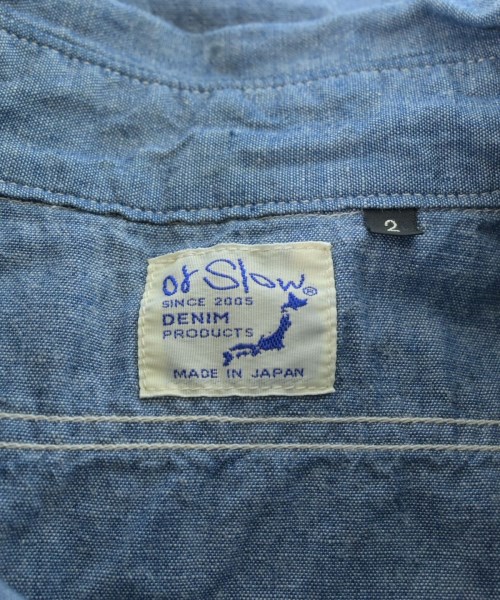 orSlow（オアスロウ）カジュアルシャツ 青 サイズ:2(M位) レディース/2200640490195