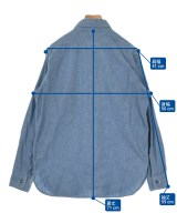 orSlow（オアスロウ）カジュアルシャツ 青 サイズ:2(M位) レディース/2200640490195