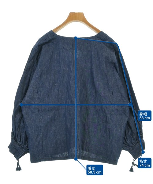 orSlow（オアスロウ）カジュアルシャツ 紺 サイズ:1(S位) レディース/2200642436214