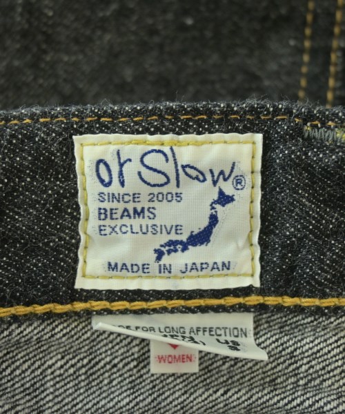 orSlow（オアスロウ）デニムパンツ 黒 サイズ:S レディース/2200708693018