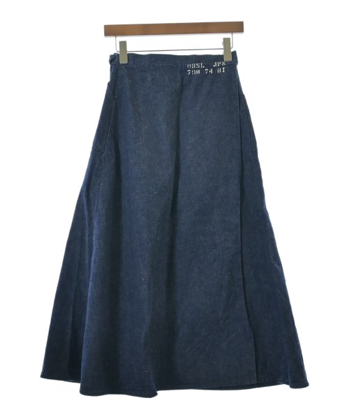 orSlow（オアスロウ）ロング・マキシ丈スカート 紺 サイズ:-(M位) レディース/2200663660148