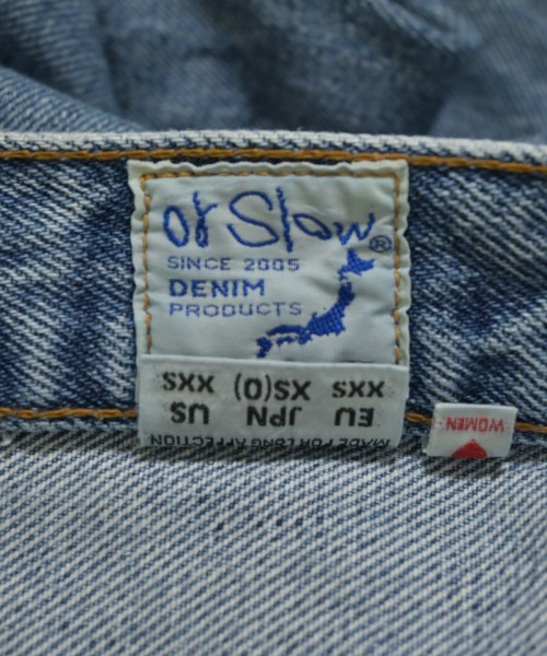 orSlow（オアスロウ）デニムパンツ 青 サイズ:XS レディース/2200729179010