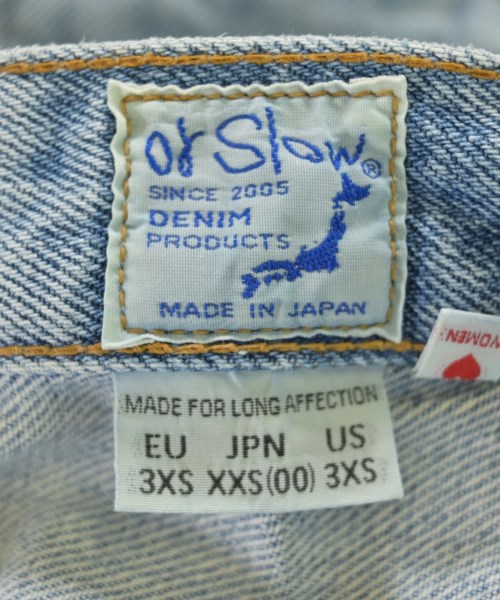 orSlow（オアスロウ）デニムパンツ 青 サイズ:XXS レディース/2200716580010