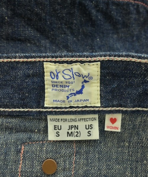 orSlow（オアスロウ）デニムパンツ 紺 サイズ:M レディース/2200721112060