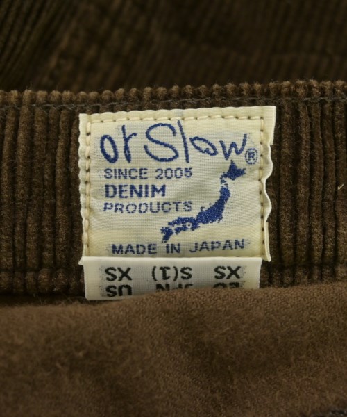 orSlow（オアスロウ）その他 茶 サイズ:S レディース/2200721476100