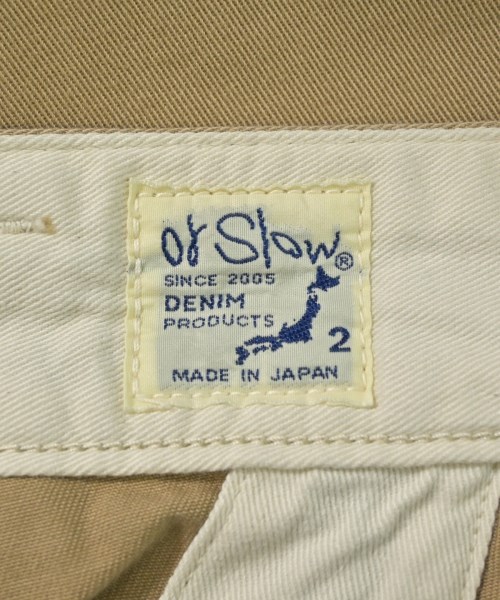 orSlow（オアスロウ）チノパン ベージュ サイズ:2(M位) レディース/2200681066113