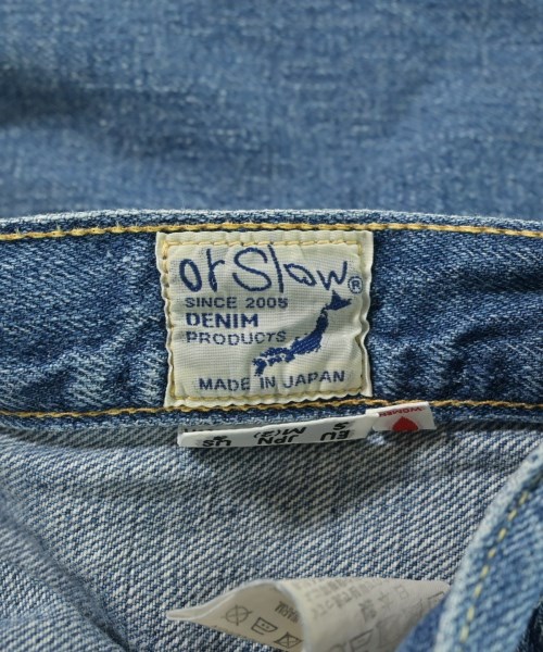 orSlow（オアスロウ）デニムパンツ 青 サイズ:M レディース/2200684260266