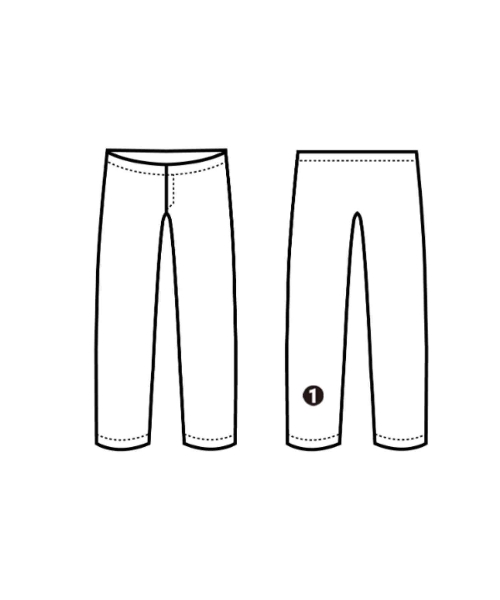 Needles（ニードルス）カーゴパンツ 茶 サイズ:1(S位) レディース/2200594329831